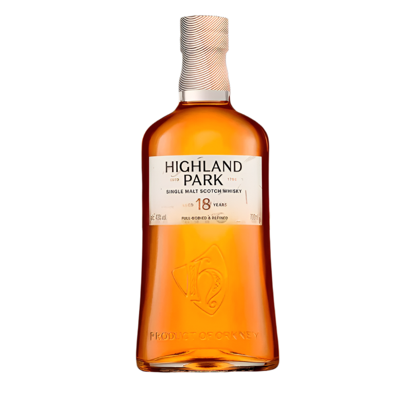 DeWatermark.ai_1746650125874.png HIGHLAND PARK SCOTCH SINGLE MALT 18YR 750ML - Image 1
