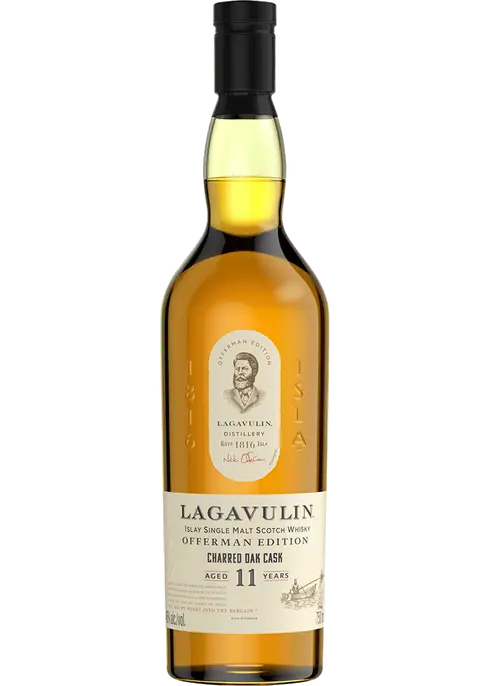 LAGAVULIN-11-OFFERMAN.png LAGAVULIN OFFERMAN SCOTCH SINGLE MALT 11YR 750ML - Image 1