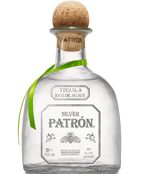 Patronsilver.png PATRON TEQUILA SILVER 750ML - Image 1