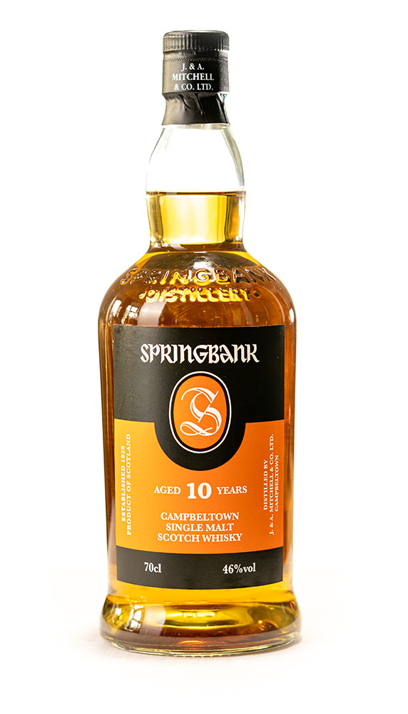Springbank_Scotch_Single_Malt_750ML.jpg SPRINGBANK SCOTCH SINGLE MALT CAMPBELTOWN 92PF 10YR 700ML - Image 1