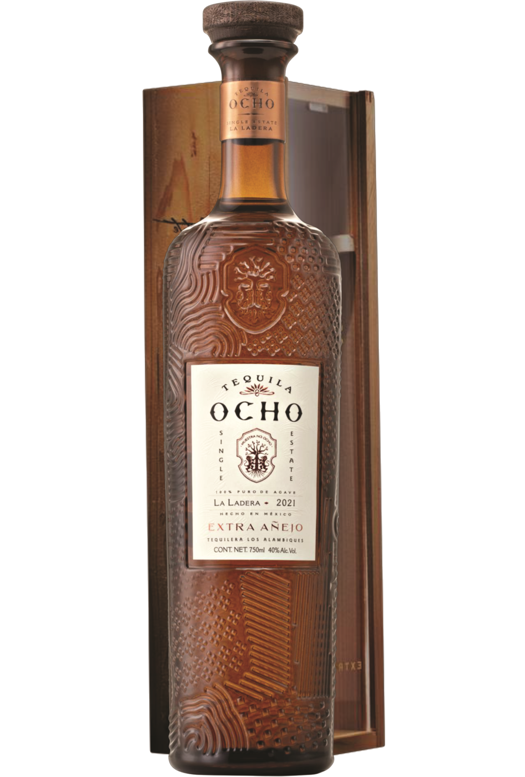 TequilaOcho2.png TEQUILA OCHO TEQUILA EXTRA ANEJO 750ML - Image 1