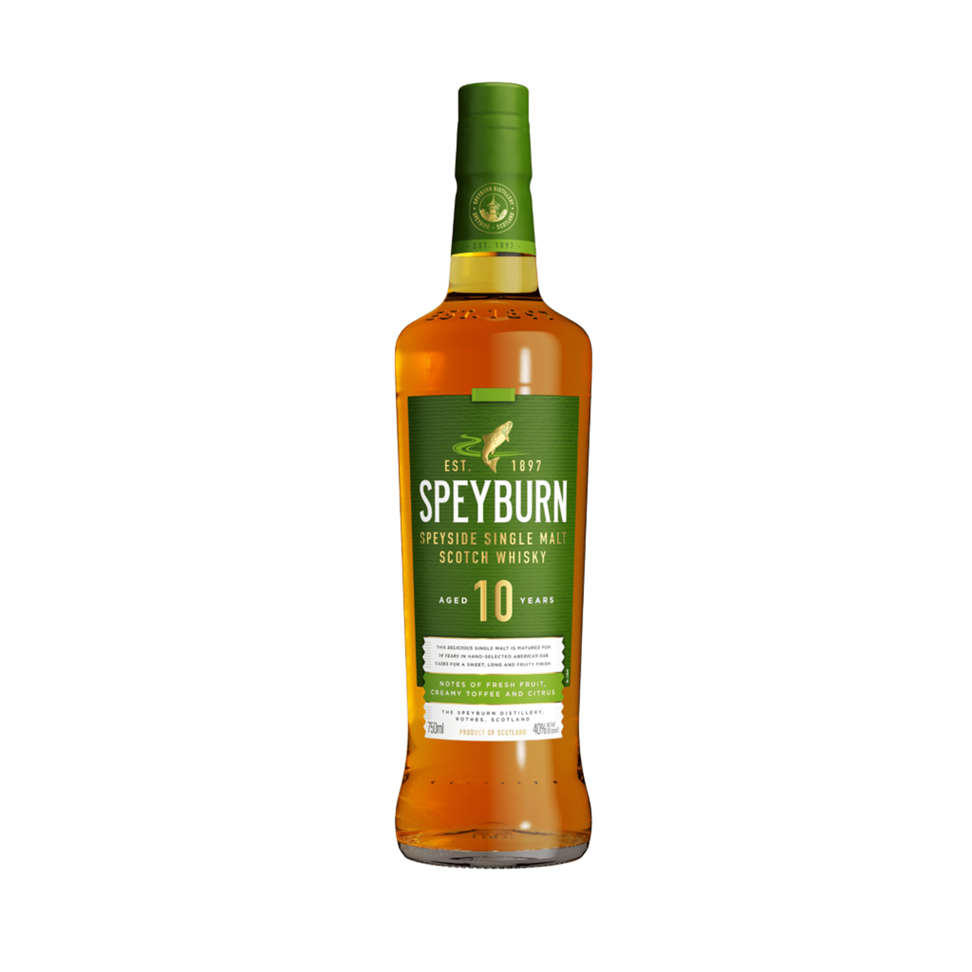 ce1f4d67-c8e9-4191-8f9c-fa99bcf110f8.png SPEYBURN SCOTCH SINGLE MALT HIGHLAND 10YR 750ML - Image 1