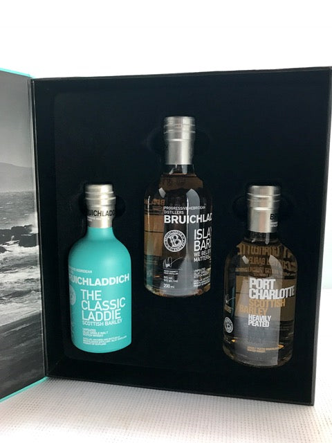 fullsizerender_3__1_4.jpg BRUICHLADDICH SCOTCH SINGLE MALT WEE LADDIE TASTING COLLECTION 3X200ML - Image 1