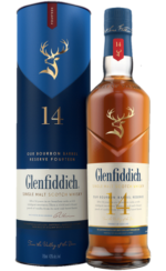 GLENFIDDICH SCOTCH SINGLE MALT BOURBON BARREL RESERVE 14YR 750ML