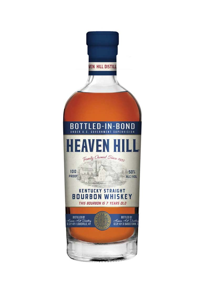 heaven.jpg HEAVEN HILL BOURBON BOTTLE IN BOND KENTUCKY 7YR 750ML - Image 1