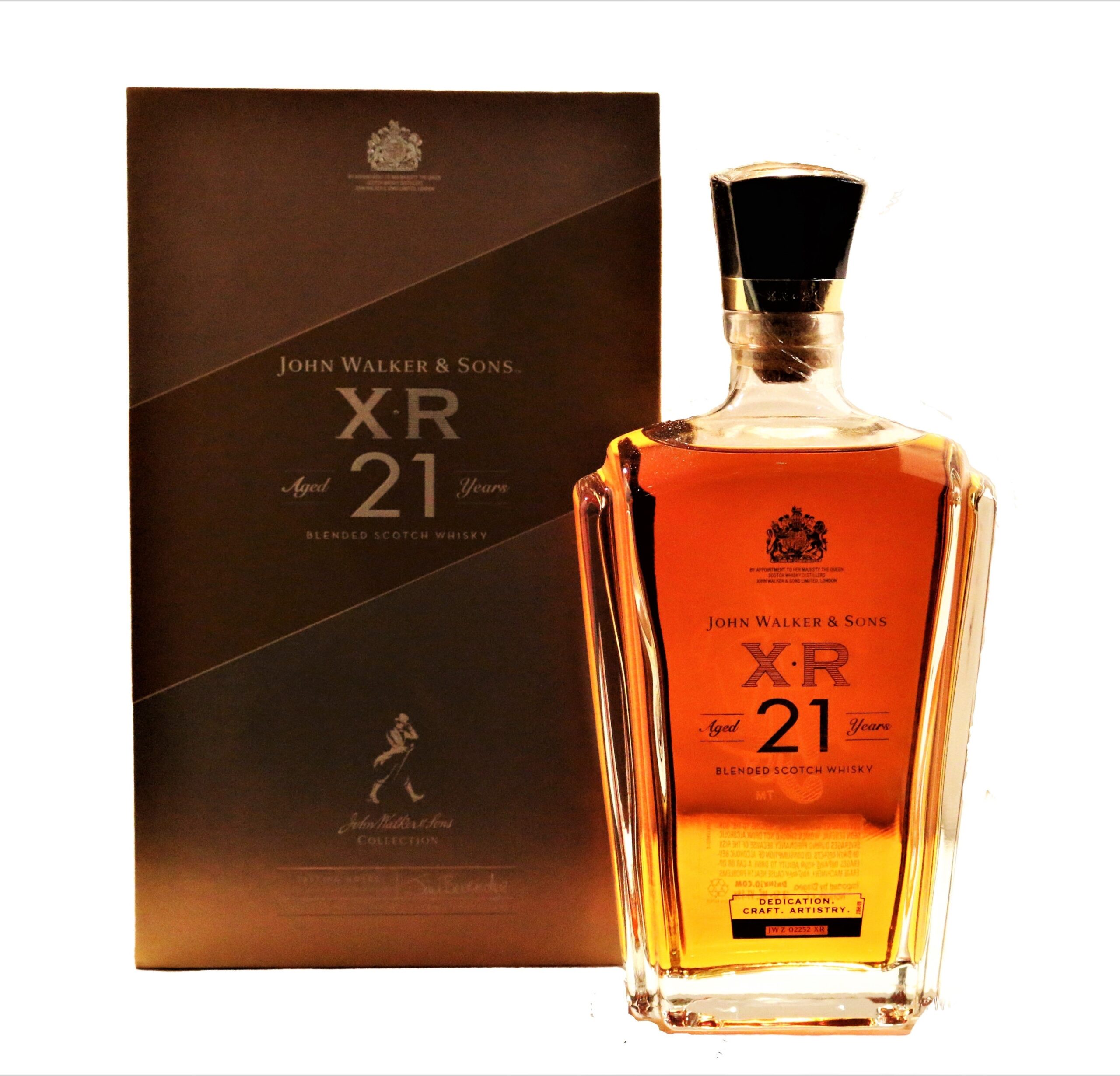 img_2118_1.jpg JOHNNIE WALKER XR SCOTCH BLENDED 21YR 750ML - Image 1