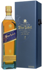 JOHNNIE WALKER SCOTCH BLENDED BLUE LABEL 750ML