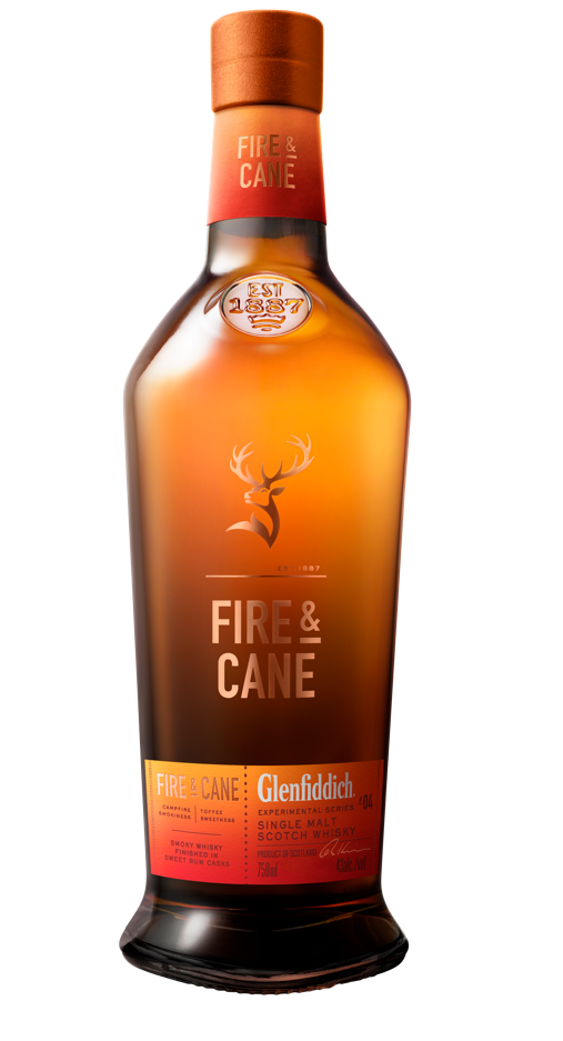 screenshot_2021-08-12_134054.png GLENFIDDICH SCOTCH SINGLE MALT EXPERIMENTAL SERIES FIRE & CANE 86PF 750ML - Image 1