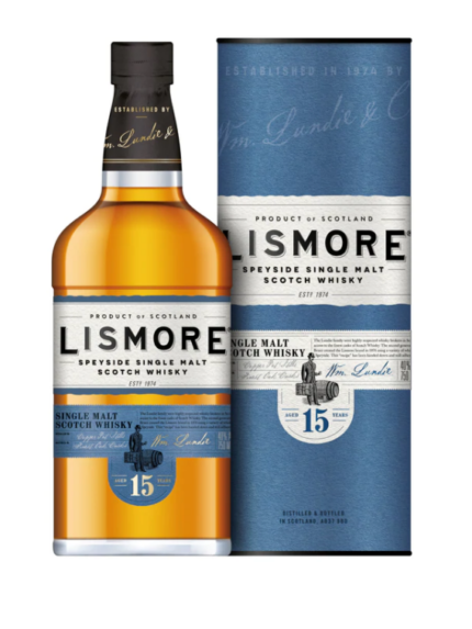 LISMORE SCOTCH SINGLE MALT 15YR 750ML