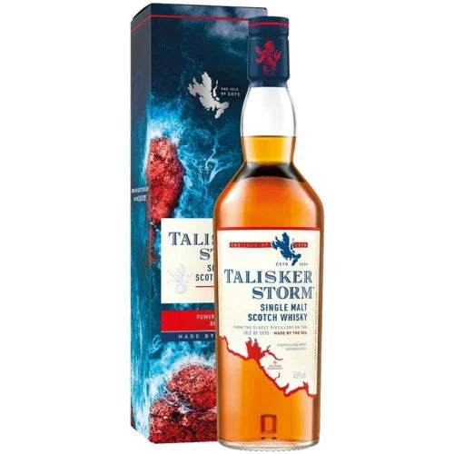 talisker-storm-single-malt-scotch-whisky.jpg TALISKER STORM SCOTCH SINGLE MALT ISLAY 91PF 750ML - Image 1