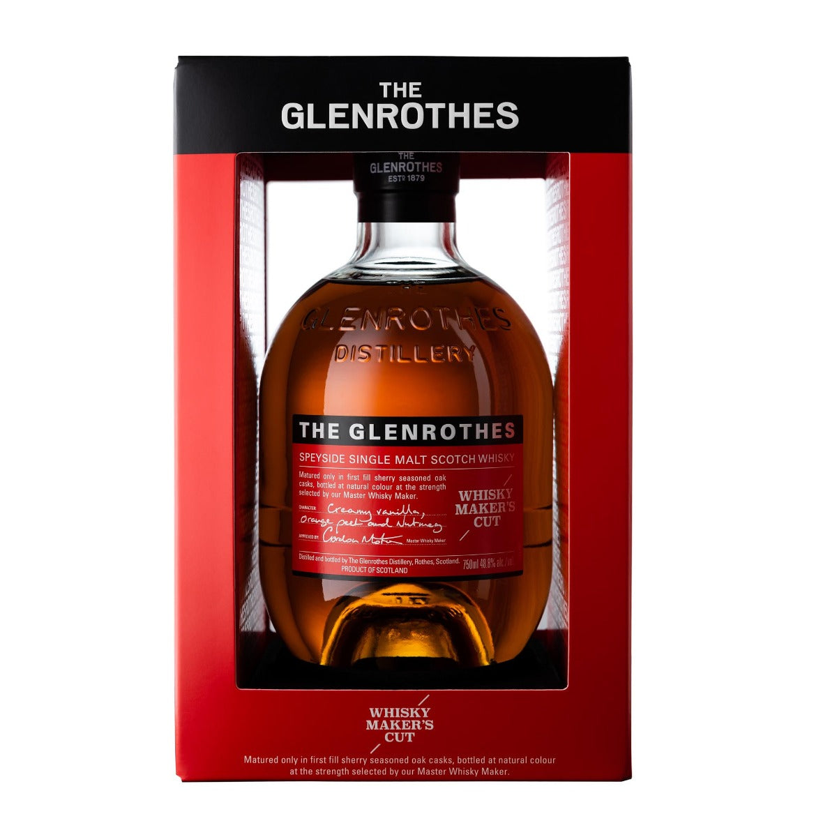the_glenrothes_makers_cut.jpg GLENROTHES SCOTCH SINGLE MALT WHISKY MAKERS CUT SPEYSIDE 750ML - Image 1